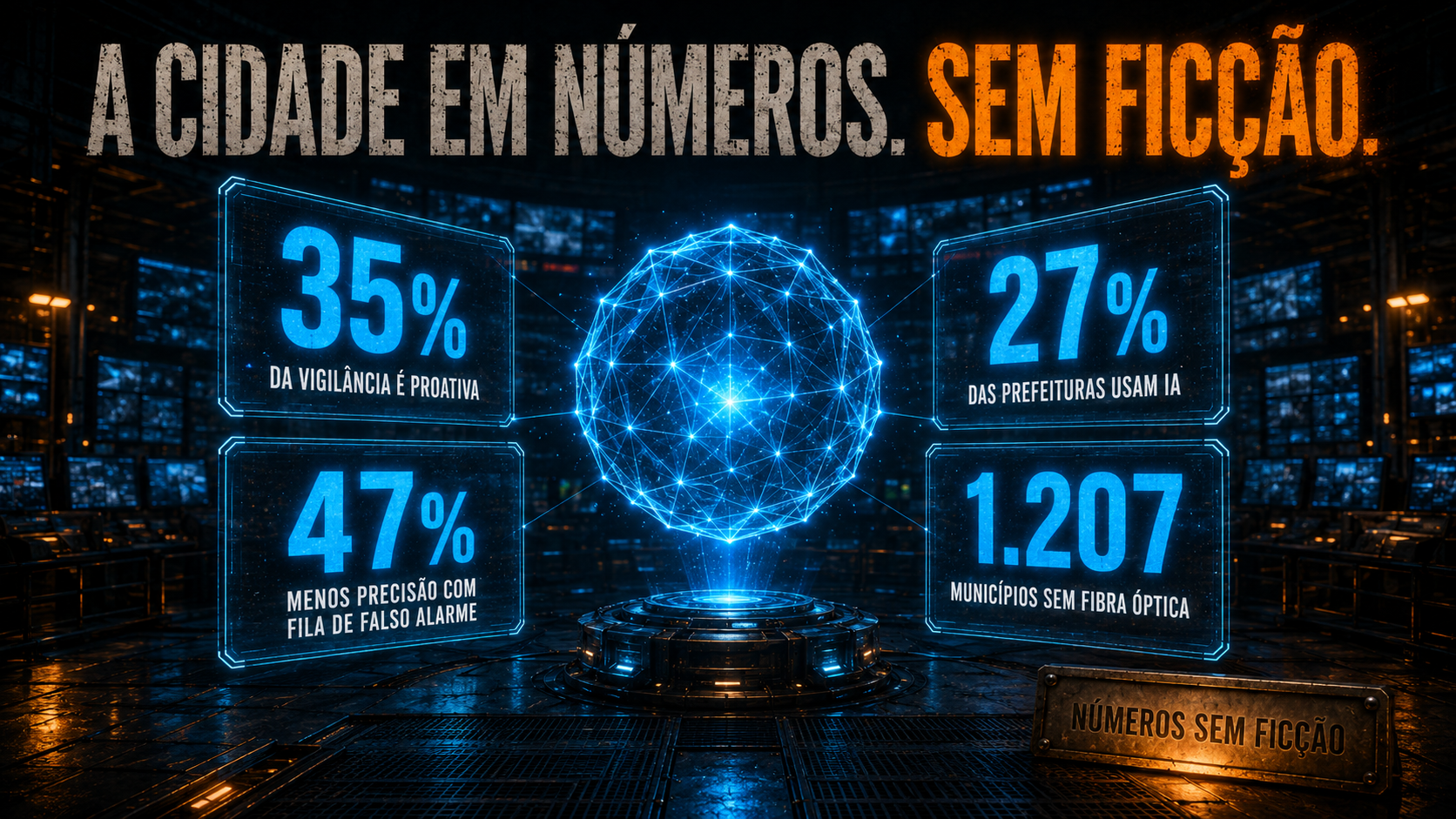 Infográfico: a cidade em números, sem ficção